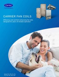 Carrier Fan Coil Brochure